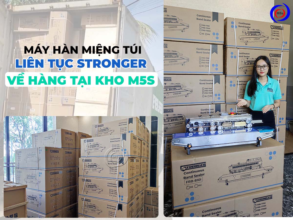 máy hàn miệng túi có in date Stronger FRB-810 tại M5s máy hàn miệng túi có in date Stronger FRB-810 tại M5s