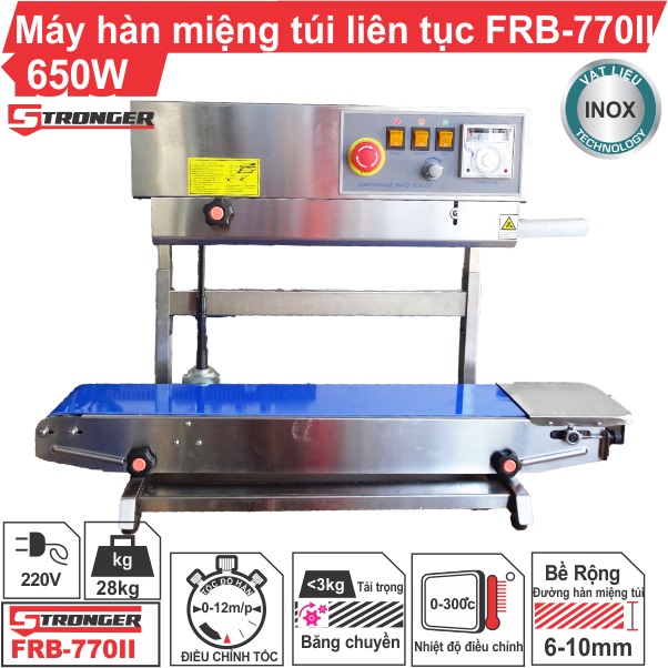 máy hàn miệng túi liên tục dạng đứng máy hàn miệng túi liên tục dạng đứng