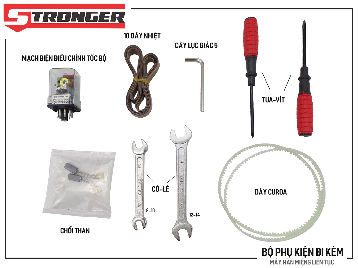phụ kiện đi kèm của máy FRB-770III phụ kiện đi kèm của máy FRB-770III