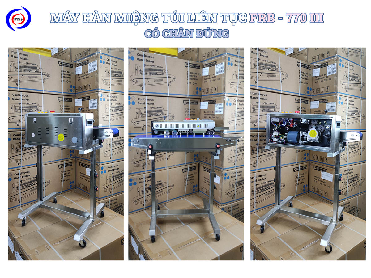 Máy hàn miệng túi liên tục FRB-770III Máy hàn miệng túi liên tục FRB-770III