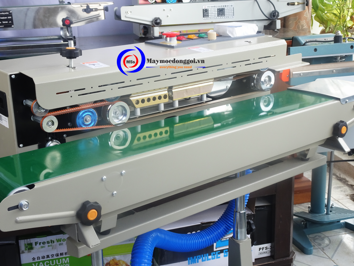 máy hàn miệng túi liên tục có thổi khí Có nên mua máy hàn miệng túi liên tục có thổi khí DBF-1000 không