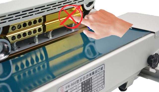 máy hàn miệng túi liên tục nằm ngang FR-900 3 nguyên tắc bất di bất dịch khi sử dụng máy hàn miệng túi liên tục nằm ngang FR-900