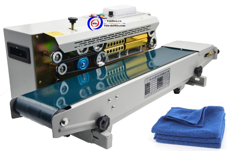 máy hàn miệng túi liên tục nằm ngang fr-900 Chi tiết về máy hàn miệng túi liên tục nằm ngang FR-900 HOT nhất hiện nay