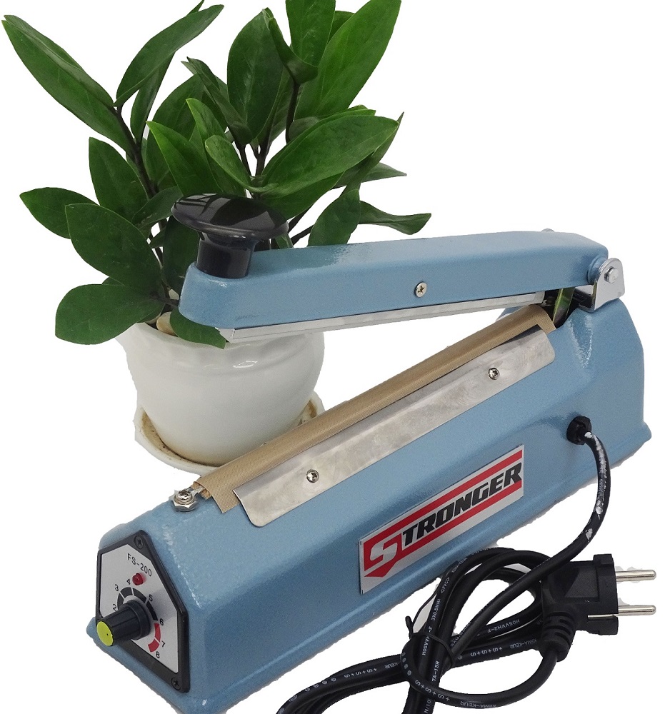 Máy hàn miệng túi mini dập tay Stronger Máy hàn miệng túi mini dập tay Stronger