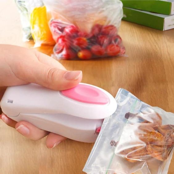 máy hàn miệng túi hand sealer Máy hàn miệng túi mini, dụng cụ hàn túi Handy Sealer tiện dụng, giá rẻ