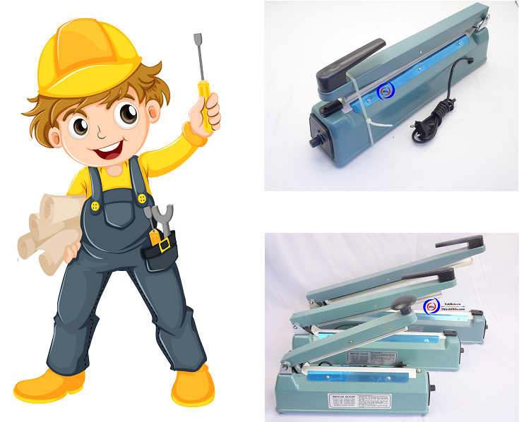 Máy hàn miệng túi pfs 400 Cách bảo quản và vệ sinh máy hàn miệng túi PFS 400
