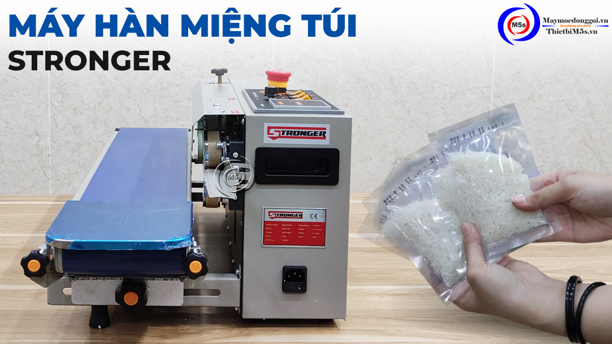 máy hàn miệng túi Stronger máy hàn miệng túi Stronger