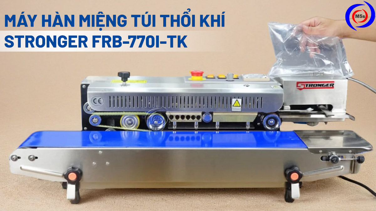 Máy hàn miệng túi thổi khí Stronger FRB-77I-TK Máy hàn miệng túi thổi khí Stronger FRB-77I-TK