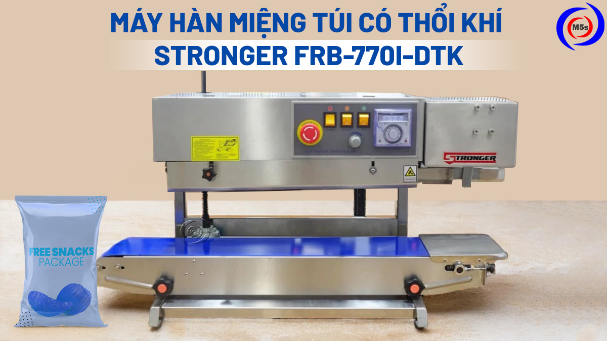 Máy hàn miệng túi liên tục có thổi khí FRB-770I-DTK Máy hàn miệng túi liên tục có thổi khí FRB-770I-DTK