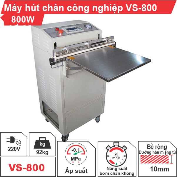 Máy hút chân không vòi ngoài VS-800 Máy hút chân không vòi ngoài VS-800