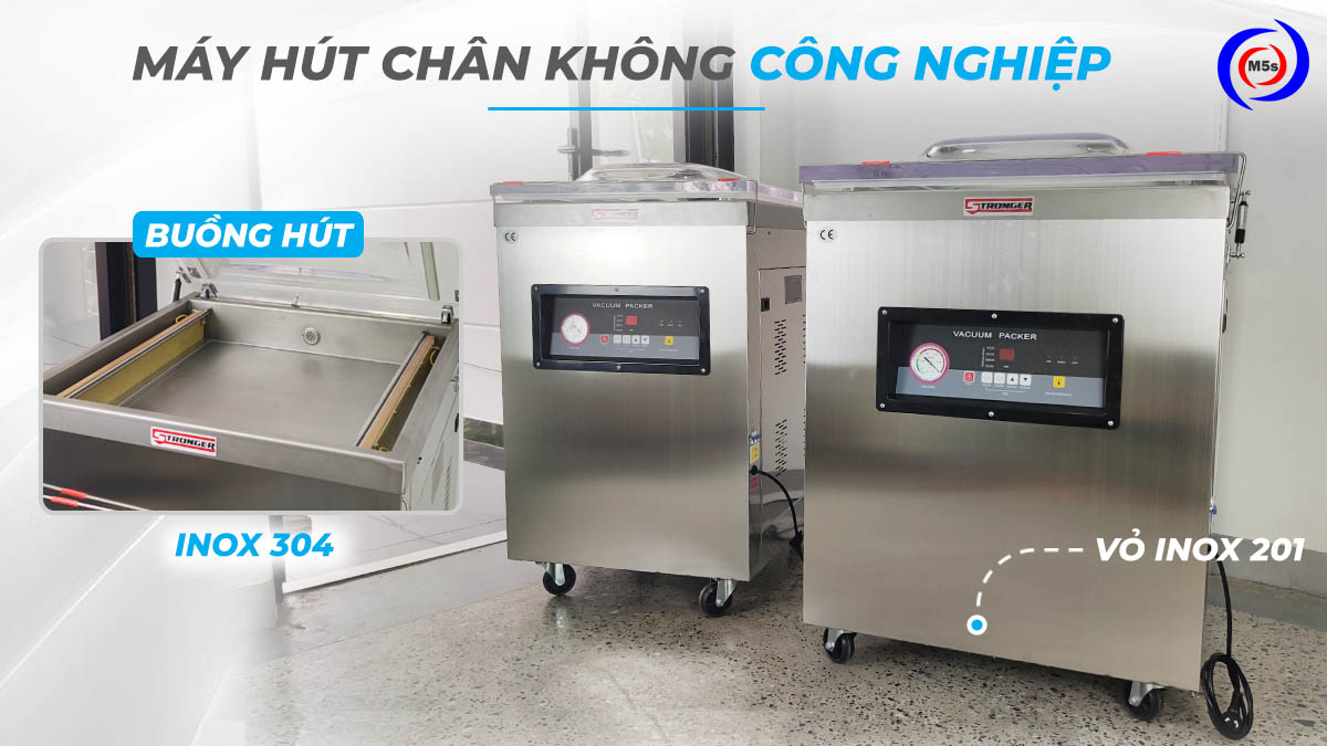 Máy hút chân không thực phẩm công nghiệp Máy hút chân không thực phẩm công nghiệp