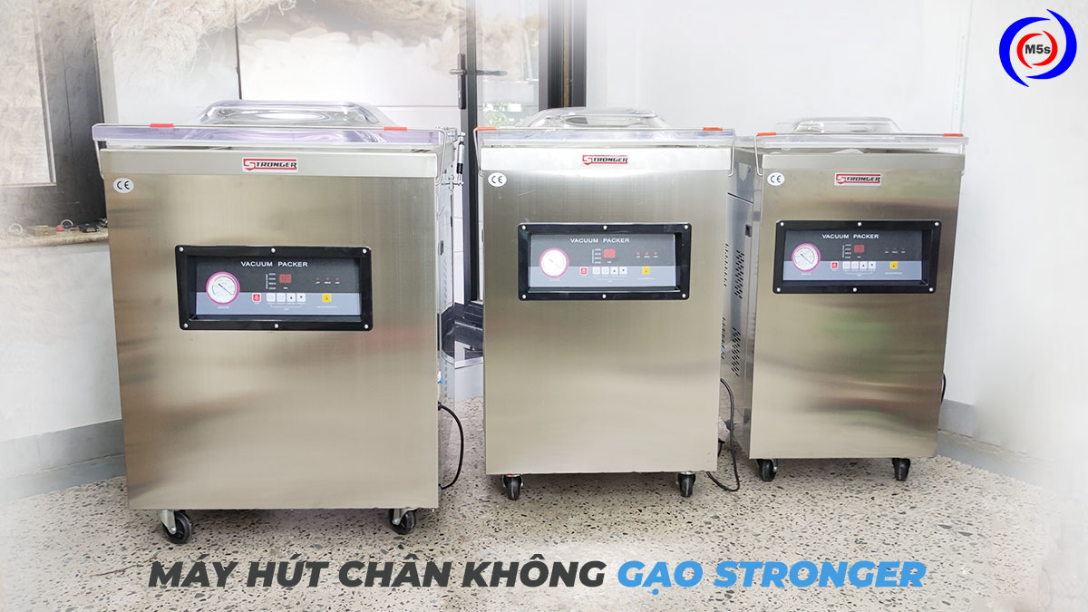 Máy hút chân không gạo thương hiệu Stronger Máy hút chân không gạo thương hiệu Stronger