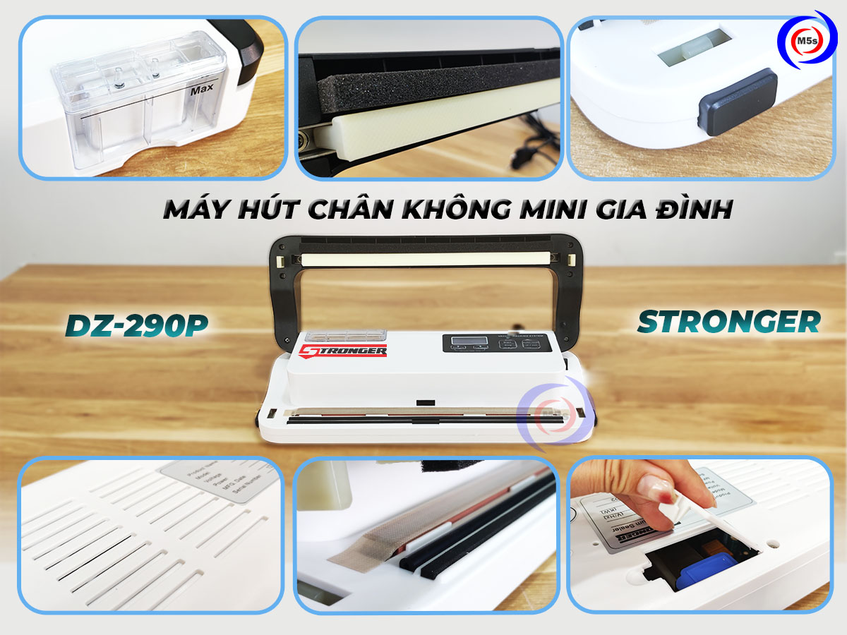 Máy hút túi chân không gia đình DZ-290P Máy hút túi chân không gia đình DZ-290P