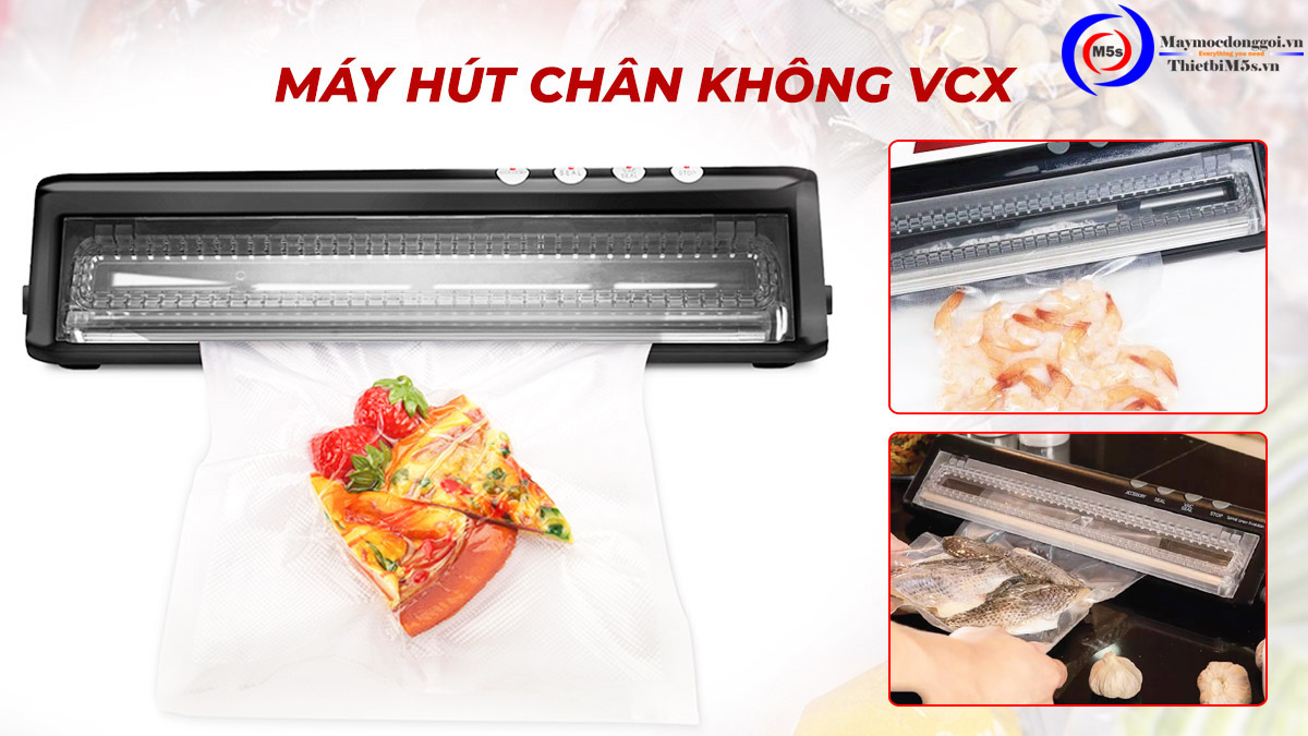 Máy hút chân không thực phẩm mini VCX Máy hút chân không thực phẩm mini VCX