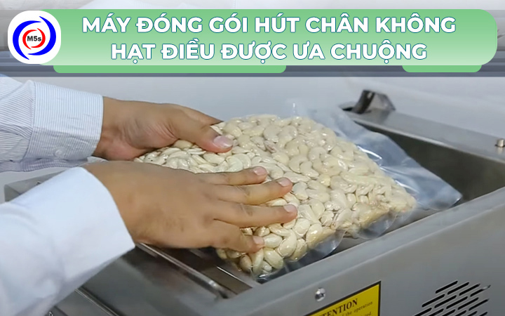 Máy đóng gói hút chân không hạt điều Máy đóng gói hút chân không hạt điều