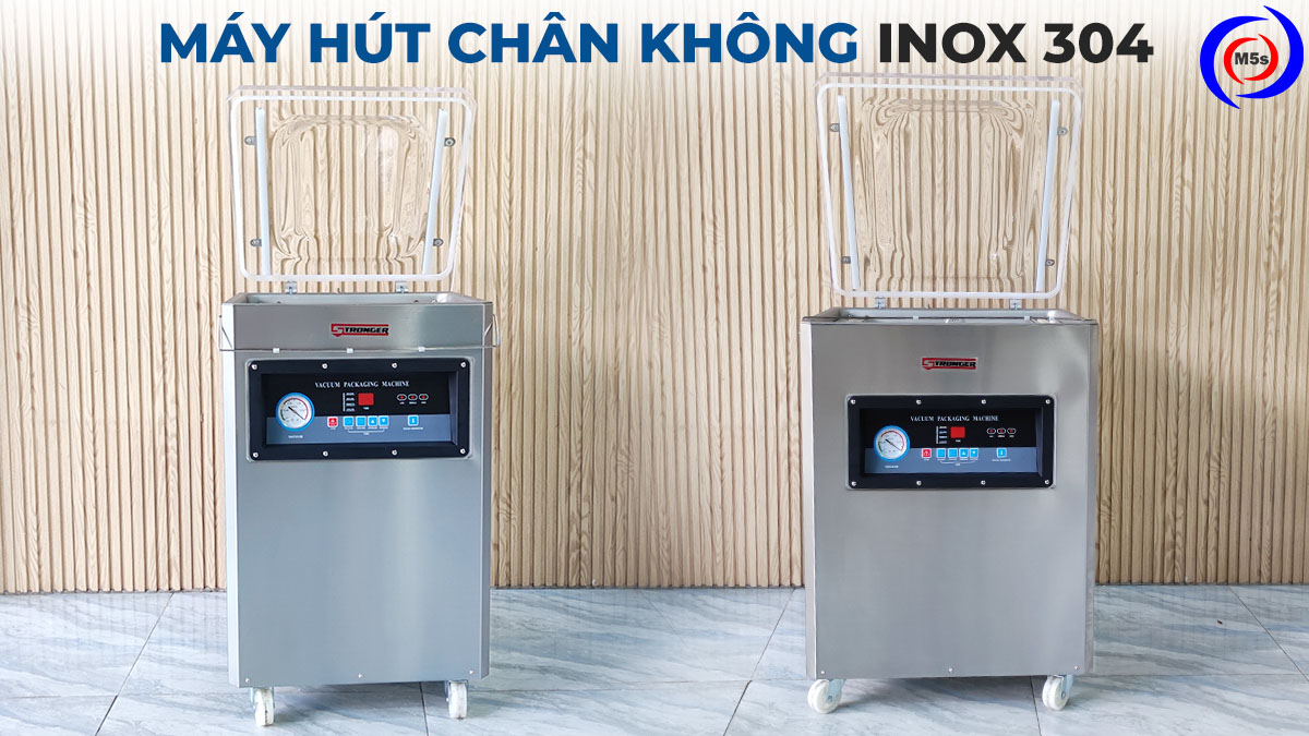 Máy hút chân không công nghiệp inox 304 Máy hút chân không công nghiệp inox 304