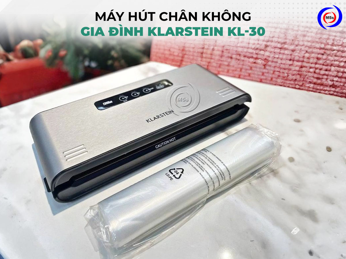 Máy hút chân không gia đình Klarstein KL-30 Máy hút chân không gia đình Klarstein KL-30