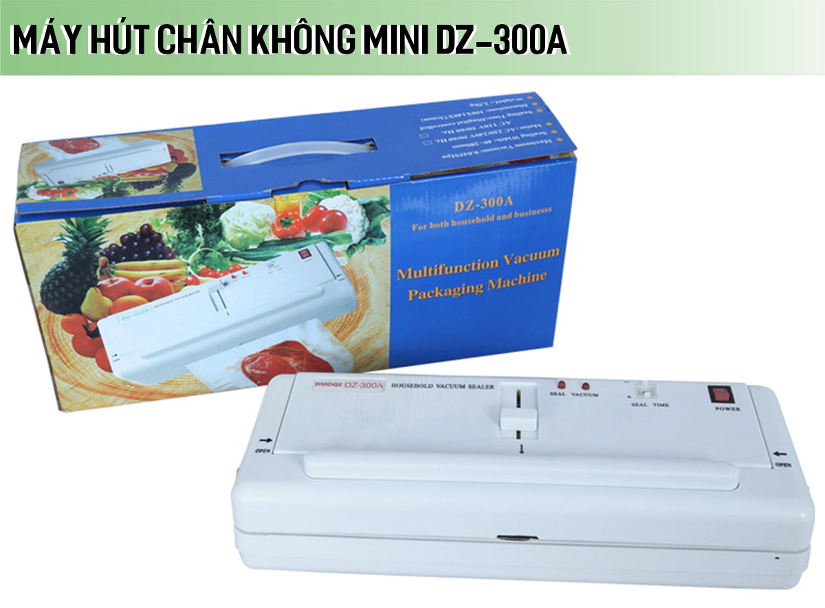 Máy hút chân không mini cho gia đình DZ-300A Máy hút chân không mini cho gia đình DZ-300A