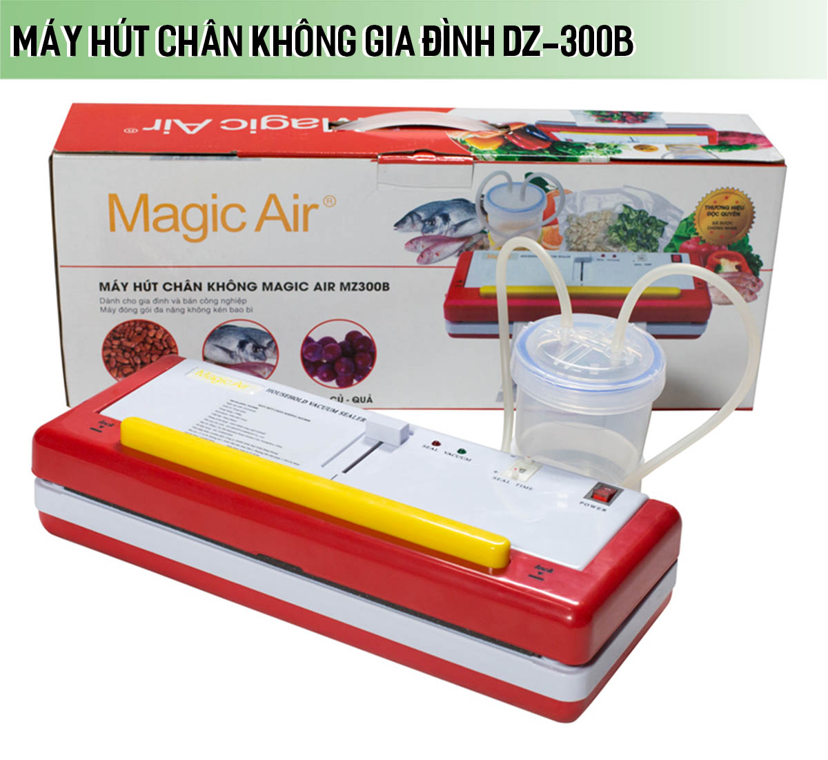 Máy hút chân không mini gia đình DZ-300B Máy hút chân không mini gia đình DZ-300B