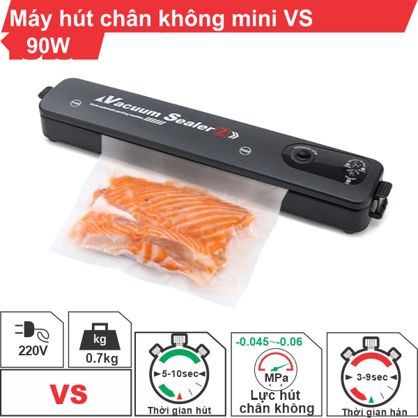Máy hút chân không mini Vacuum Sealer Máy hút chân không mini Vacuum Sealer