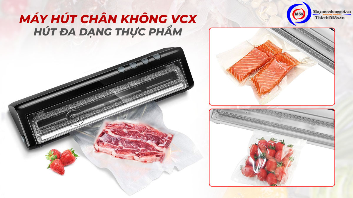 Máy hút chân không thực phẩm gia đình VCX Máy hút chân không thực phẩm gia đình VCX