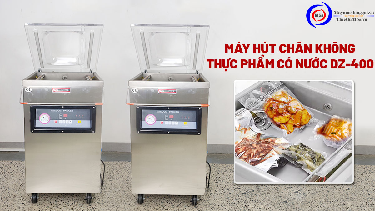 Máy hút chân không thực phẩm ướt, có nước DZ-400 Máy hút chân không thực phẩm ướt, có nước DZ-400