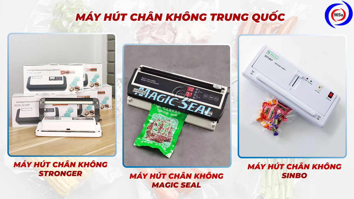 Máy hút chân không Trung Quốc Stronger, magic seal, sinbo Máy hút chân không Trung Quốc Stronger, magic seal, sinbo