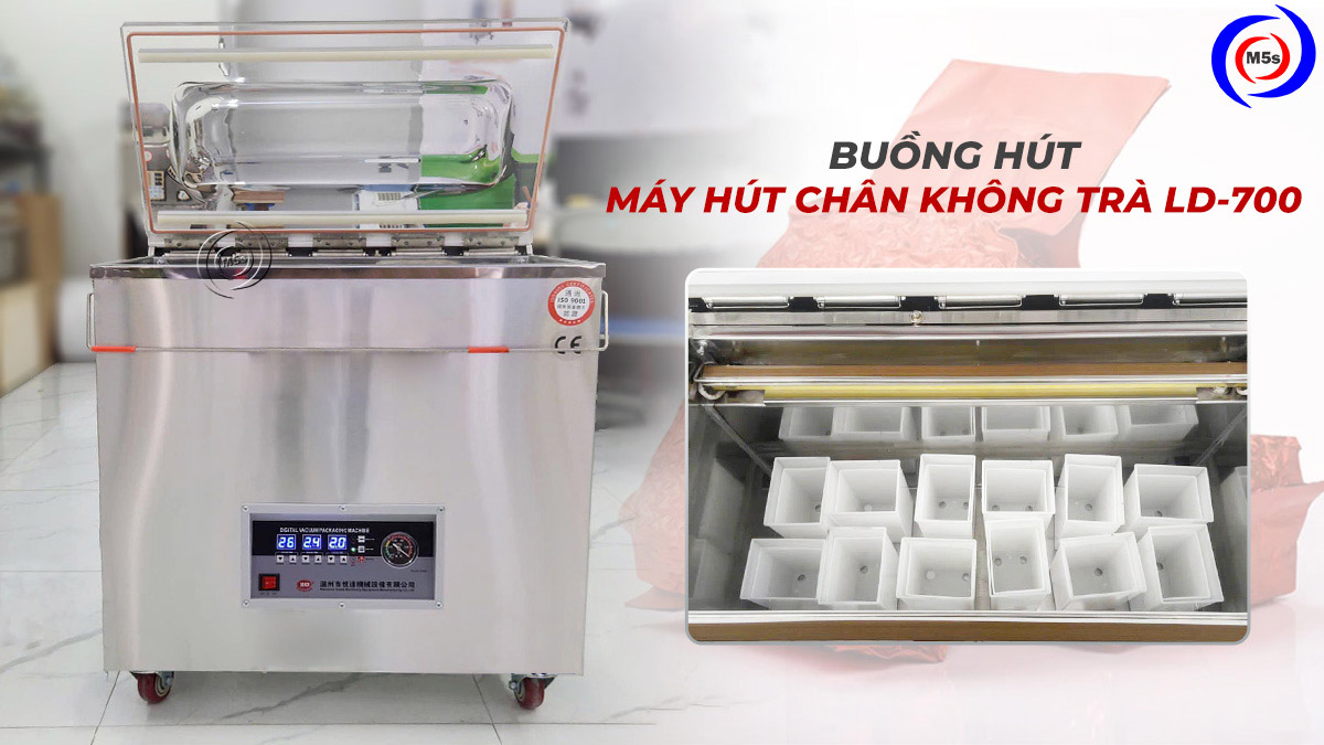 Buồng hút của máy hút chân không túi trà, túi gạo LD-700 buồng hút của máy hút chân không túi trà LD-700