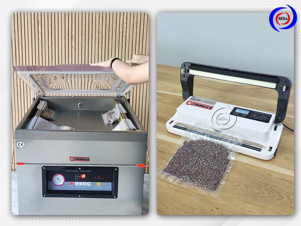 Máy hút túi chân không tại Thiết bị M5s Máy hút túi chân không tại Thiết bị M5s