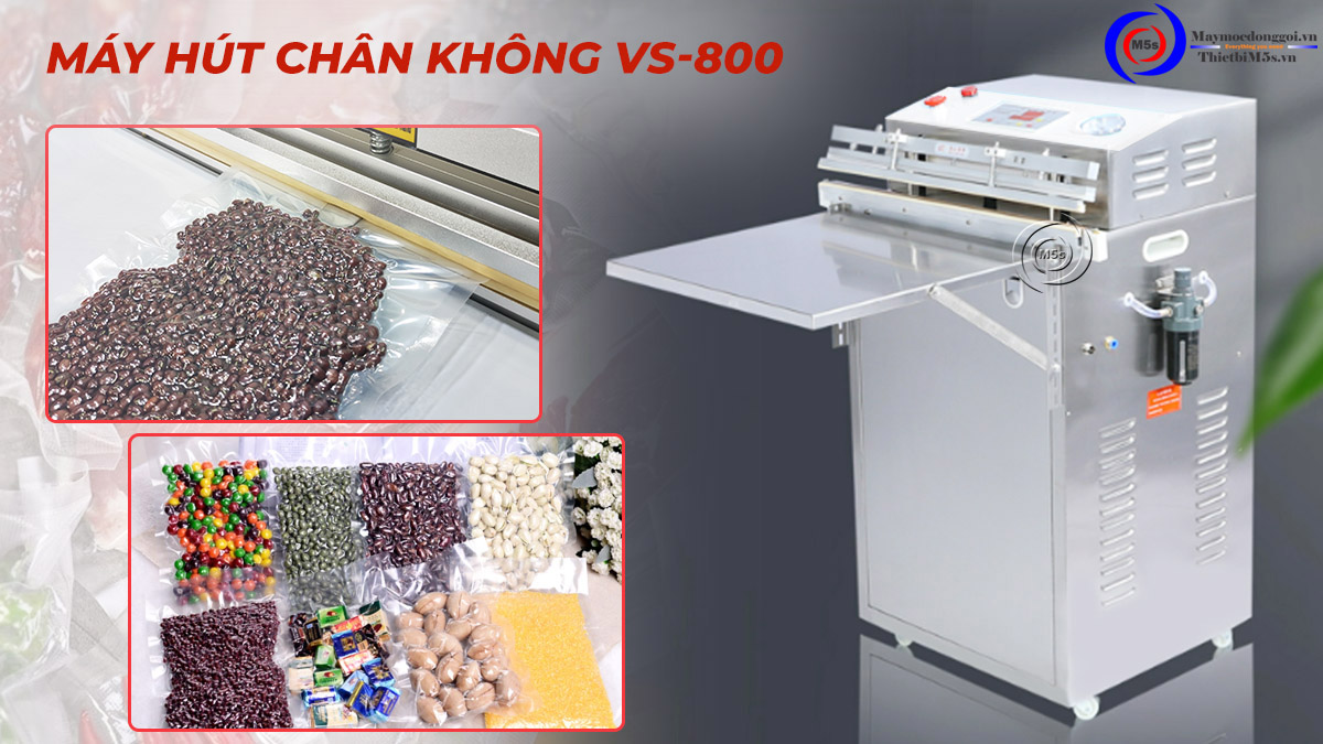 Máy hút chân không công nghiệp vòi ngoài VS-800 Máy hút chân không công nghiệp vòi ngoài VS-800