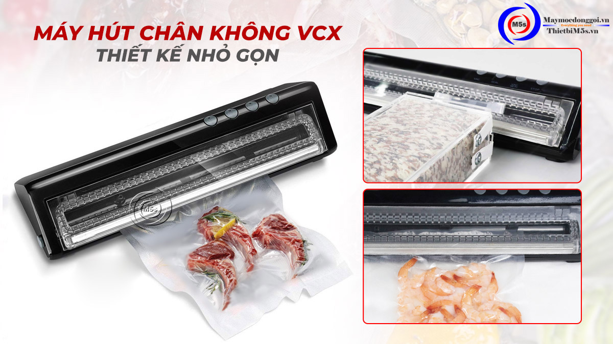 Máy hút túi chân không mini VCX nhỏ gọn Máy hút túi chân không mini VCX nhỏ gọn