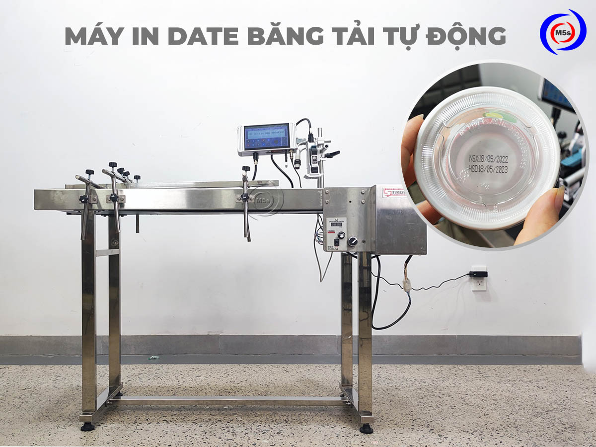 máy in date băng tải tự động máy in date băng tải tự động