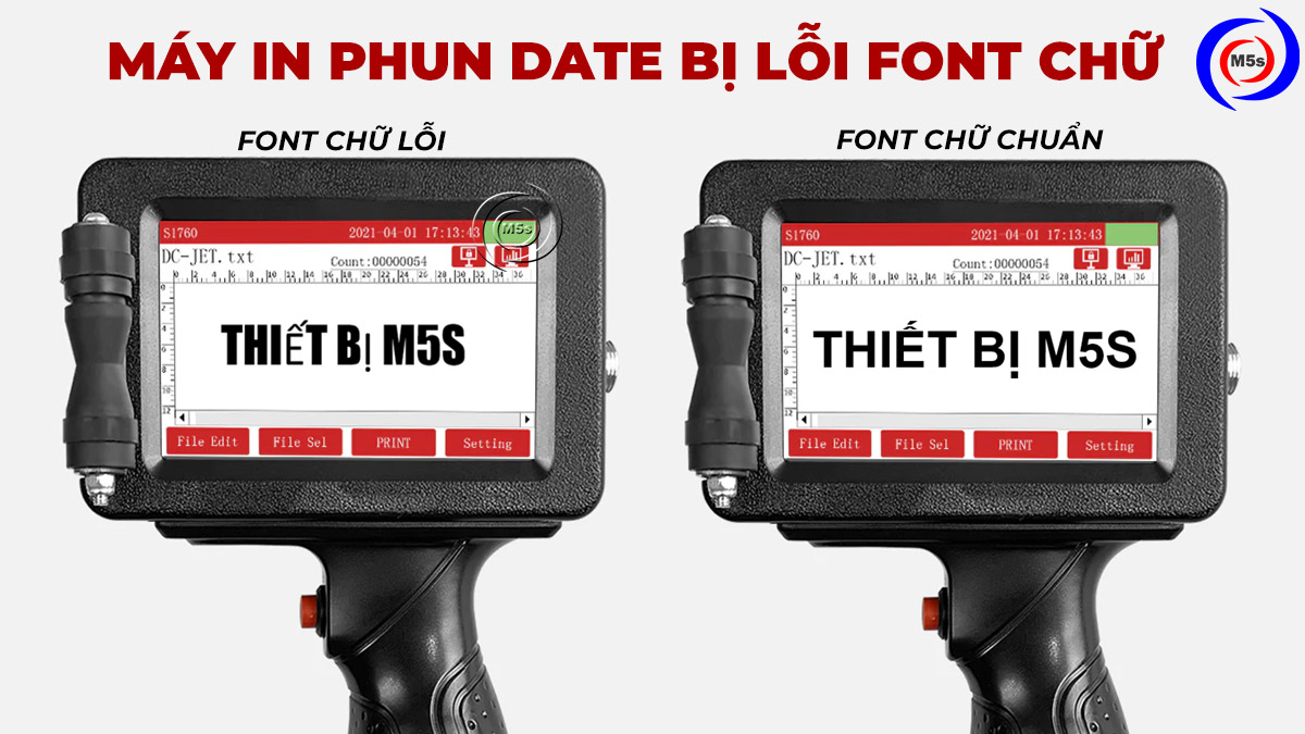 máy in date bị lỗi font máy in date bị lỗi font