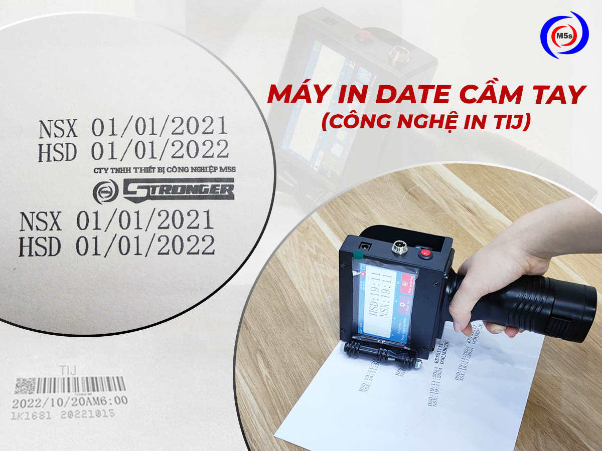 máy in date cầm tay công nghệ TIJ máy in date cầm tay công nghệ TIJ