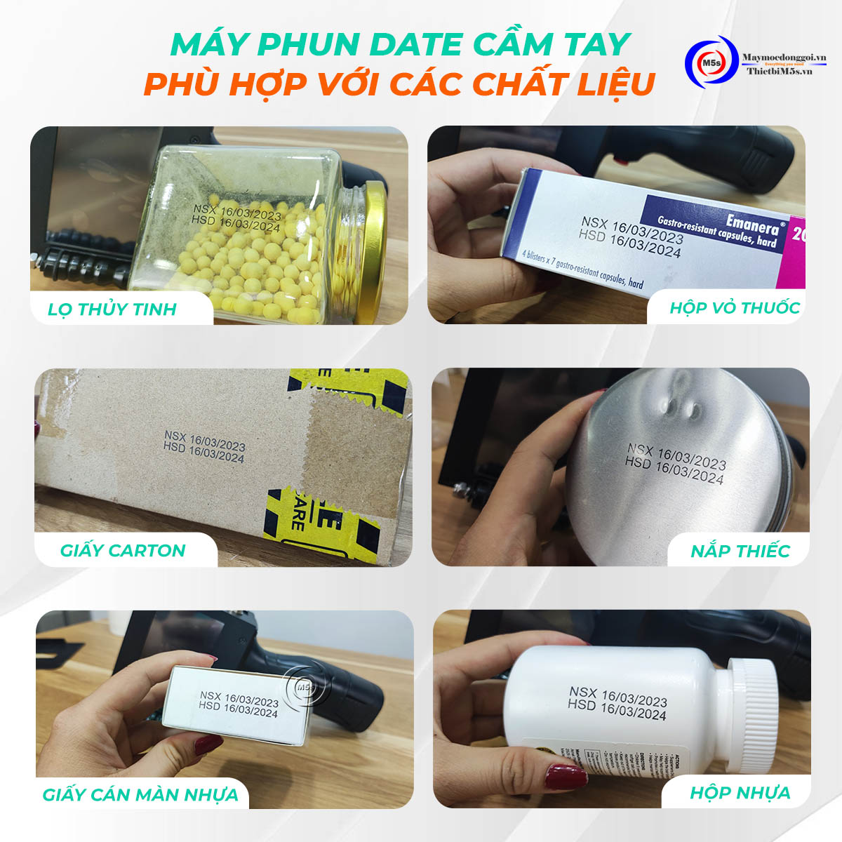 Cách chọn máy indate phù hợp với từng loại chất liệu Cách chọn máy indate phù hợp với từng loại chất liệu