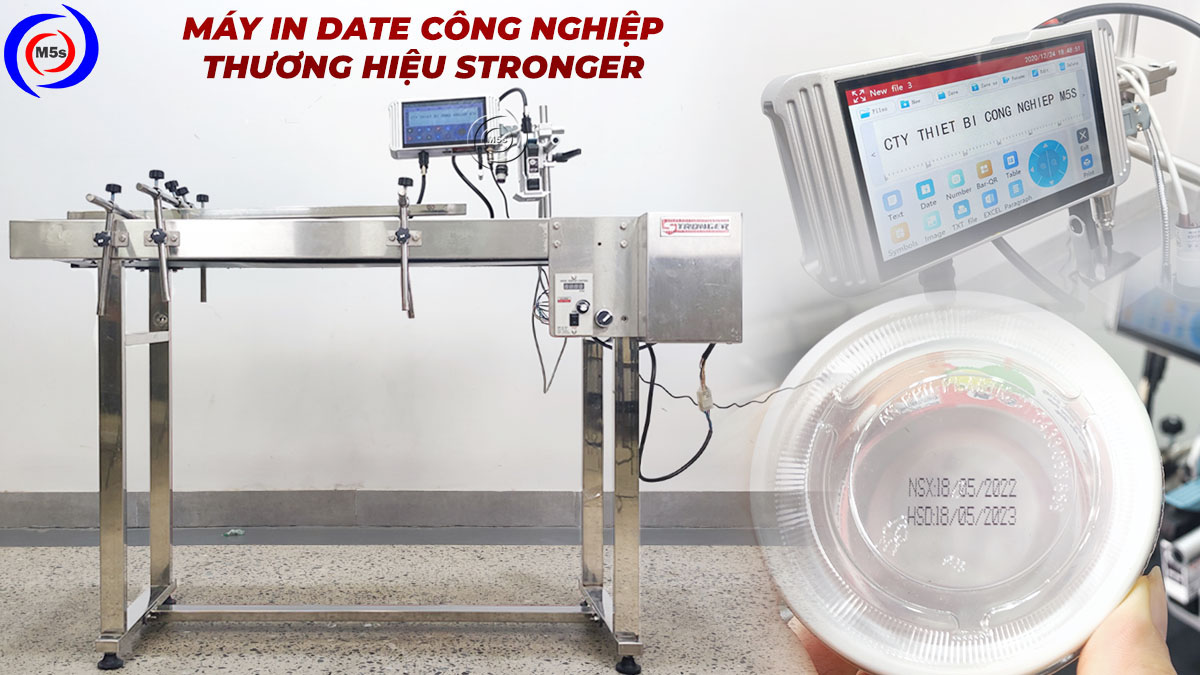 Máy in date công nghiệp thương hiệu Stronger Máy in date công nghiệp thương hiệu Stronger
