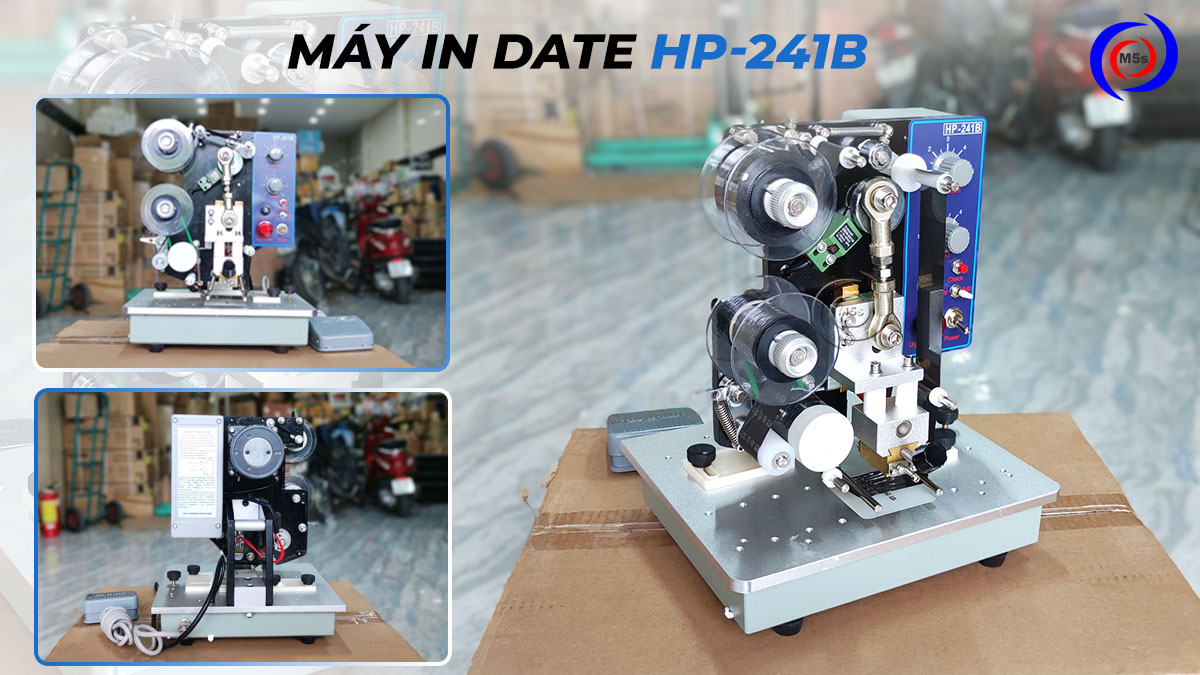 Máy in date bán tự động HP-241B Máy in date bán tự động HP-241B