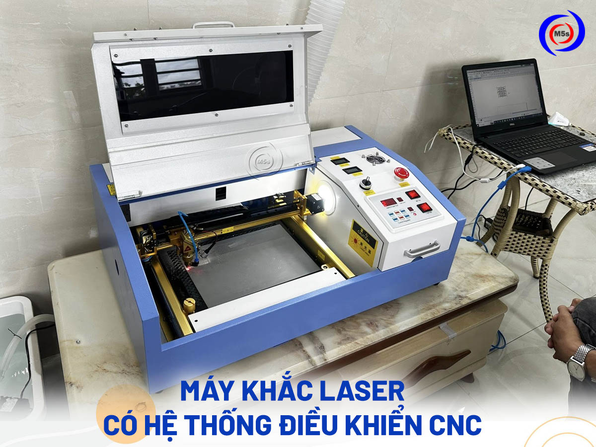 máy khắc laser có hệ thống điều khiển CNC máy khắc laser có hệ thống điều khiển CNC