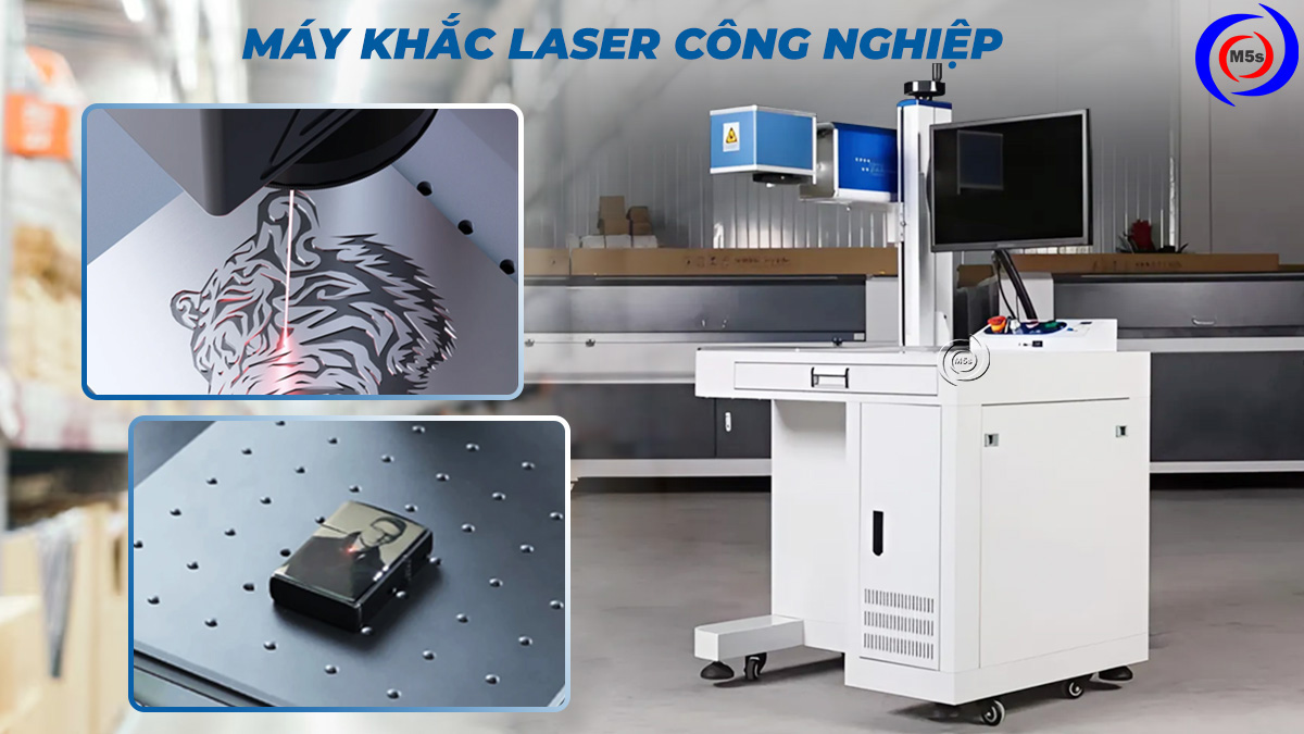 Máy khắc laser công nghiệp Máy khắc laser công nghiệp