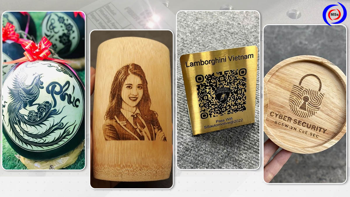 Máy khắc laser dùng để khắc logo, quà tặng Máy khắc laser dùng để khắc logo, quà tặng