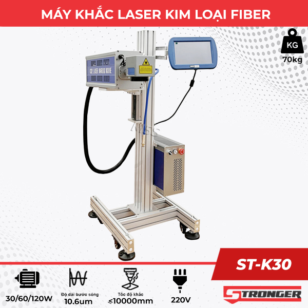 Máy khắc laser kim loại ST-K30 Máy khắc laser kim loại ST-K30