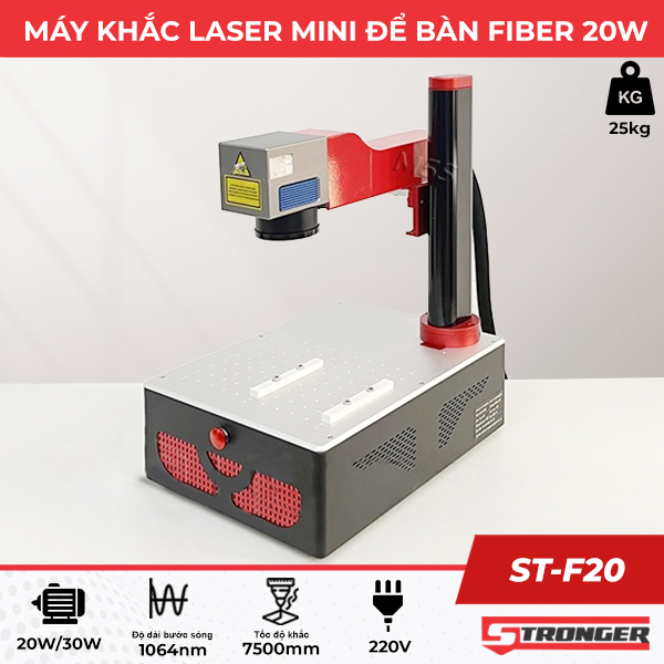 máy khắc laser Fiber ST-F20 chất lượng máy khắc laser Fiber ST-F20 chất lượng