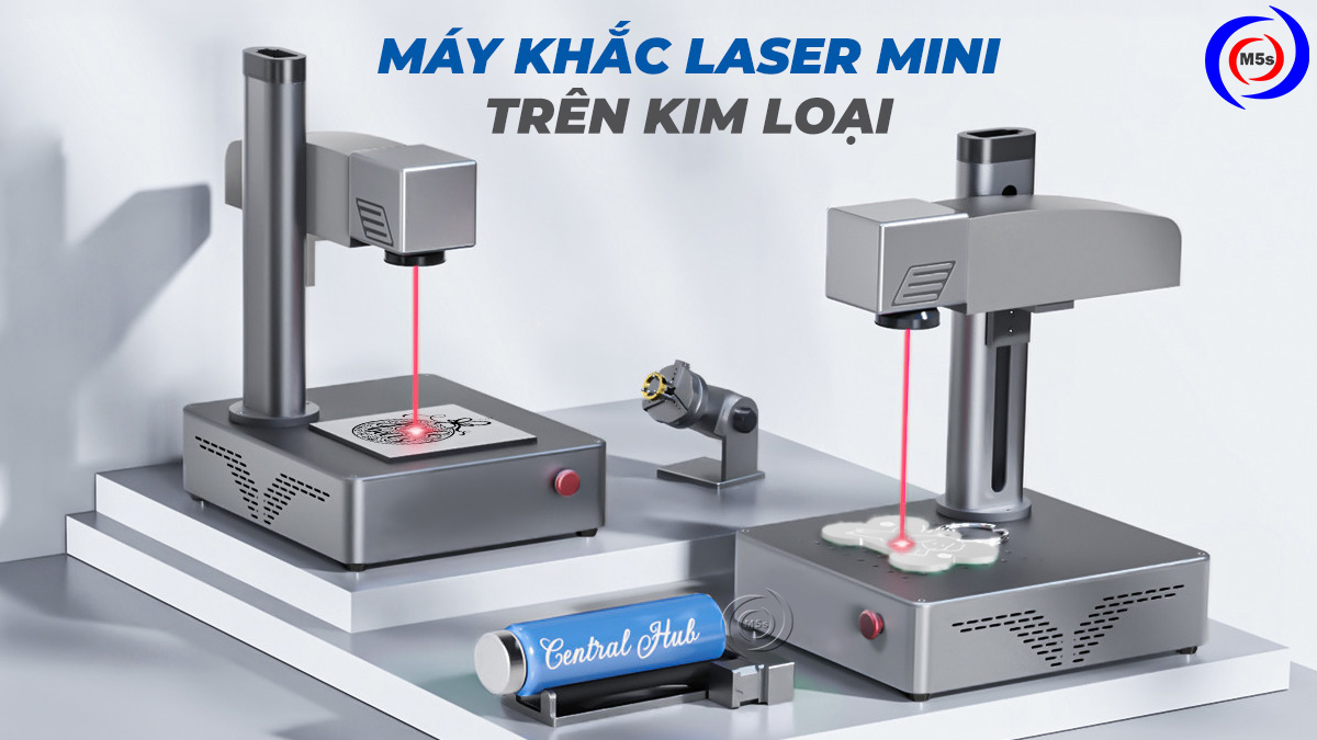 Máy khắc laser trên kim loại Máy khắc laser trên kim loại