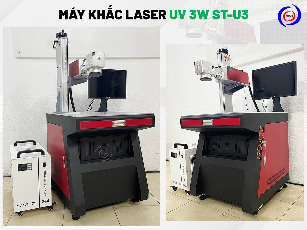 máy khắc laser UV 3W ST-U3 máy khắc laser UV 3W ST-U3