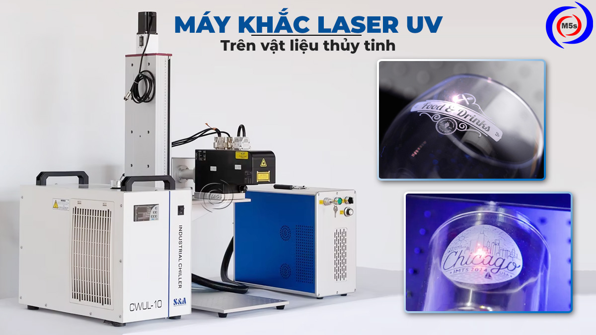máy khắc laser uv trên vật liệu thủy tinh máy khắc laser uv trên vật liệu thủy tinh