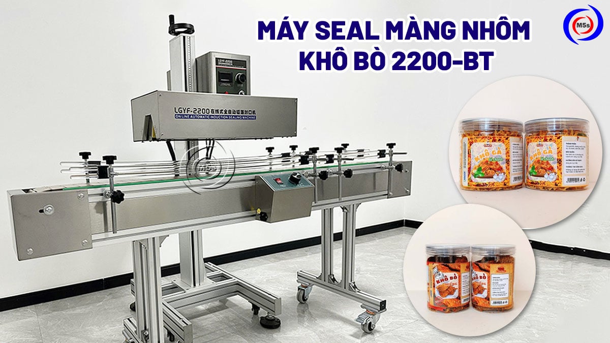 máy seal màng nhôm khô bò 2200-BT máy seal màng nhôm khô bò 2200-BT