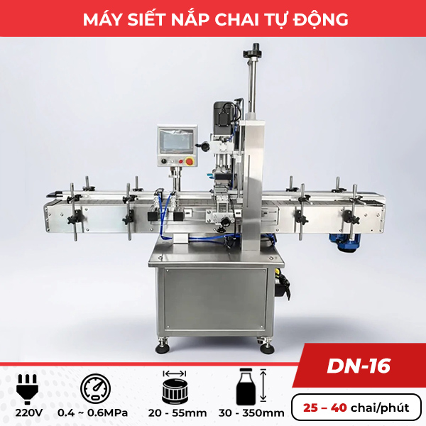 máy siết nắp chai tự động DN-16