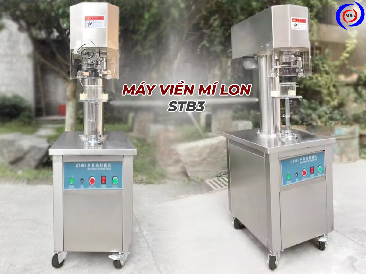 Máy viền mí lon tự động STB3 Máy viền mí lon tự động STB3