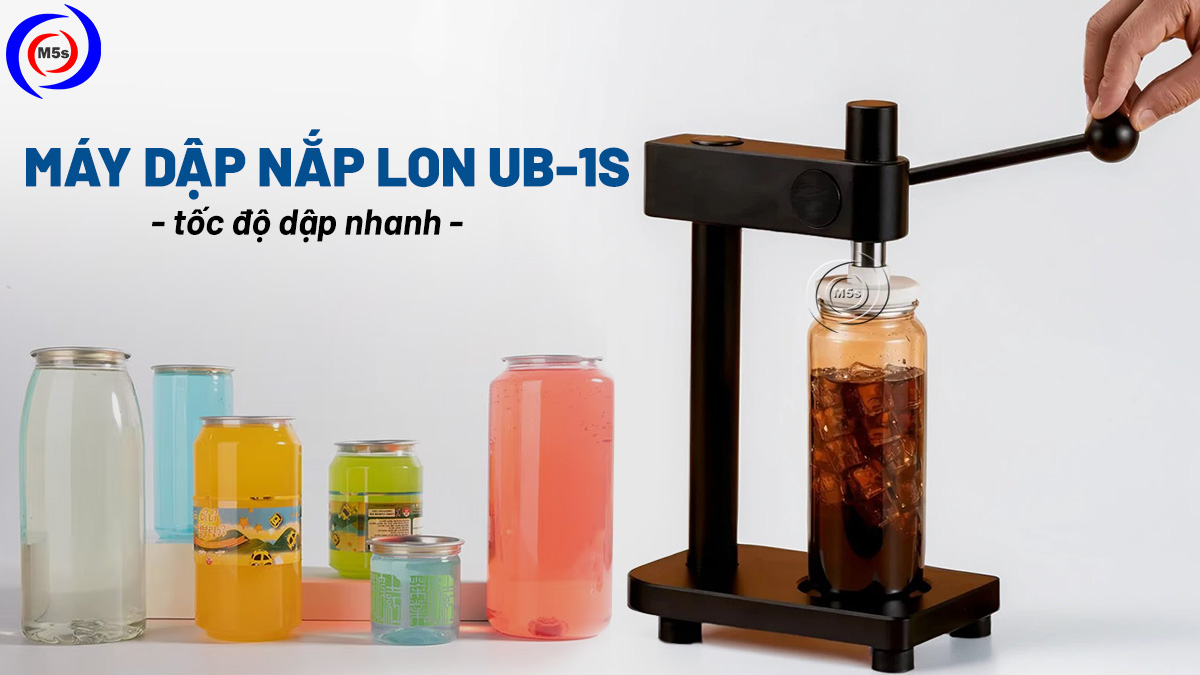 Máy dập nắp lon unibar ub-1s tốc tộ dập nhanh Máy dập nắp lon unibar ub-1s tốc tộ dập nhanh