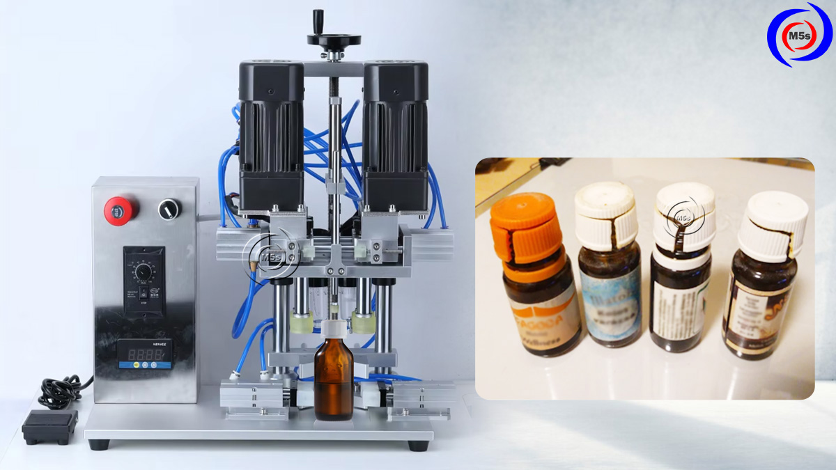 nắp chai bị vỡ, biến dạng nắp chai bị vỡ, biến dạng